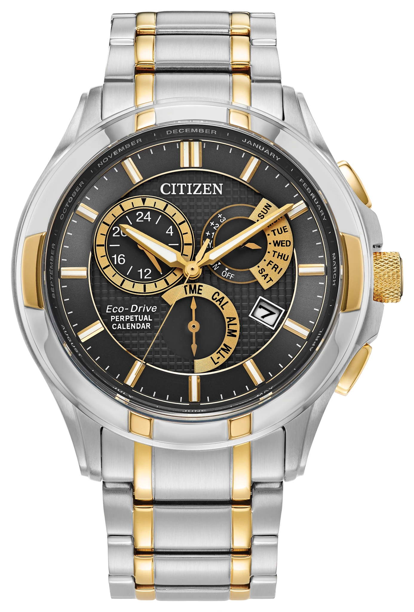 Calibre 8700 Black Dial Stainless Steel Bracelet BL8164-57E | CITIZEN